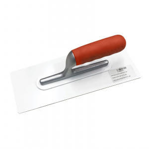 white plastic trowel