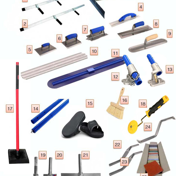 Kit voor printbeton